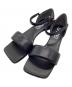 SHISEI（シセイ）の古着「PADDED SANDALS サンダル」｜ブラック