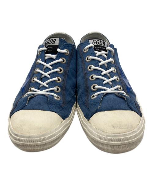 GOLDEN GOOSE（ゴールデングース）GOLDEN GOOSE (ゴールデングース) V-Star ローカットスニーカー ブルー サイズ:SIZE 26cmの古着・服飾アイテム