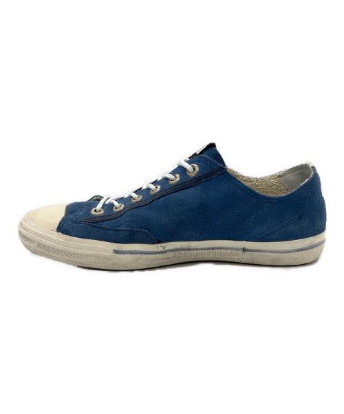GOLDEN GOOSE（ゴールデングース）GOLDEN GOOSE (ゴールデングース) V-Star ローカットスニーカー ブルー サイズ:SIZE 26cmの古着・服飾アイテム