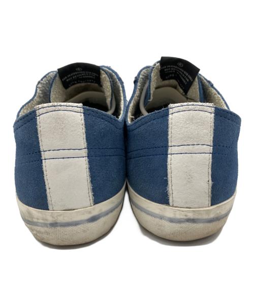GOLDEN GOOSE（ゴールデングース）GOLDEN GOOSE (ゴールデングース) V-Star ローカットスニーカー ブルー サイズ:SIZE 26cmの古着・服飾アイテム