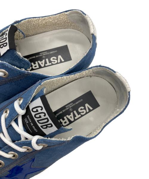 GOLDEN GOOSE（ゴールデングース）GOLDEN GOOSE (ゴールデングース) V-Star ローカットスニーカー ブルー サイズ:SIZE 26cmの古着・服飾アイテム