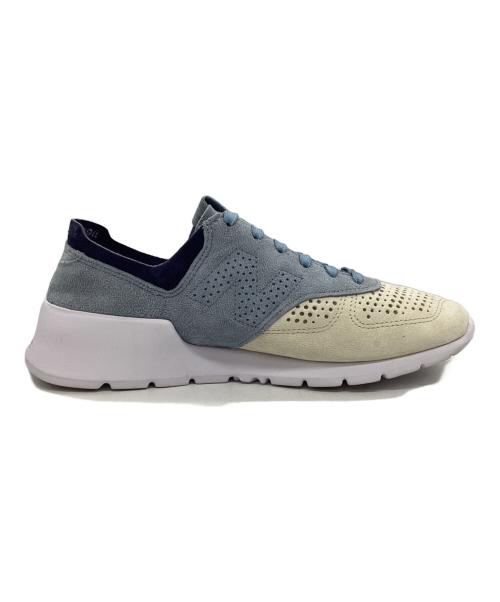 NEW BALANCE（ニューバランス）NEW BALANCE (ニューバランス) STANCE (スタンス) ローカットスニーカー アイボリー×スカイブルー サイズ:SIZE 27cmの古着・服飾アイテム