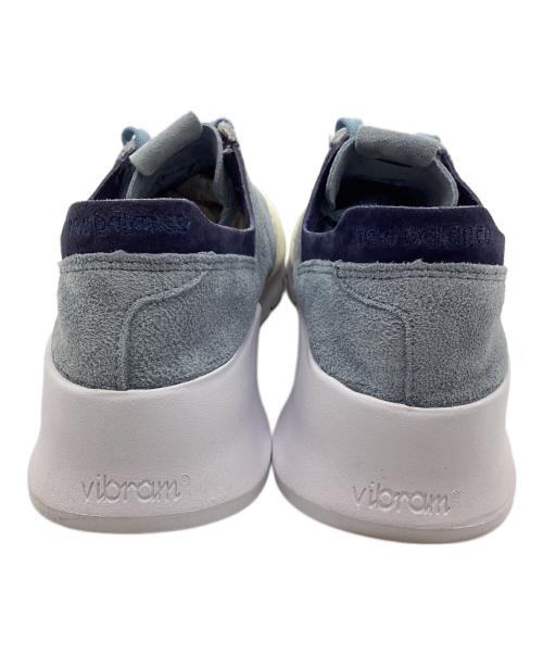 NEW BALANCE（ニューバランス）NEW BALANCE (ニューバランス) STANCE (スタンス) ローカットスニーカー アイボリー×スカイブルー サイズ:SIZE 27cmの古着・服飾アイテム