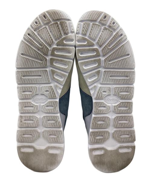 NEW BALANCE（ニューバランス）NEW BALANCE (ニューバランス) STANCE (スタンス) ローカットスニーカー アイボリー×スカイブルー サイズ:SIZE 27cmの古着・服飾アイテム