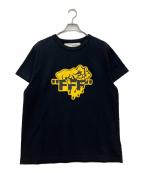 OFFWHITEオフホワイト）の古着「FFFホラーTシャツ」｜ブラック