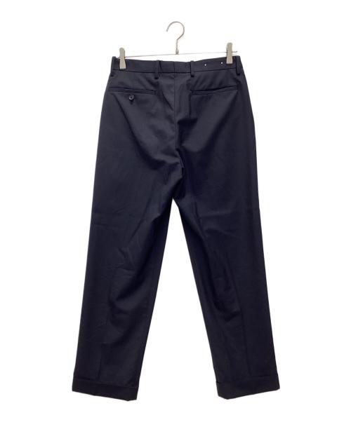 MINEDENIM（マインデニム）MINEDENIM (マインデニム) E.F Wool Tapered TRS スラックス トラウザーパンツ ネイビー サイズ:SIZE 44の古着・服飾アイテム