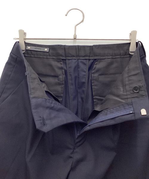 MINEDENIM（マインデニム）MINEDENIM (マインデニム) E.F Wool Tapered TRS スラックス トラウザーパンツ ネイビー サイズ:SIZE 44の古着・服飾アイテム