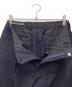 中古・古着 MINEDENIM (マインデニム) E.F Wool Tapered TRS スラックス トラウザーパンツ ネイビー サイズ:SIZE 44：15000円