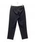 MINEDENIM (マインデニム) E.F Wool Tapered 1タック ウール スラックス トラウザーパンツ ブラック サイズ:SIZE 44：14000円