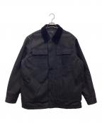 MINEDENIMマインデニム）の古着「Denim Traditional Work JKT RGD ワークジャケット」｜ブラック