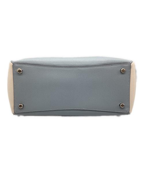 COACH（コーチ）COACH (コーチ) Surrey Carryall 2WAYハンドバッグ スカイブルー×ベージュの古着・服飾アイテム