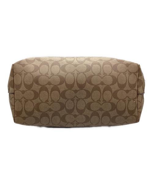 COACH（コーチ）COACH (コーチ) トートバッグ ブラウン×スカイブルーの古着・服飾アイテム
