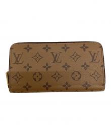 LOUIS VUITTON（ルイ ヴィトン）の古着「モノグラム リバース 長財布」｜ベージュ