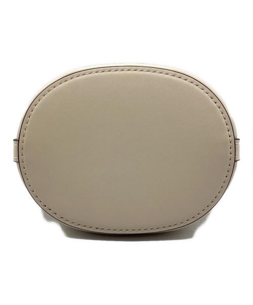 TORY BURCH（トリーバーチ）TORY BURCH (トリーバーチ) モノグラム巾着ショルダーバッグ ベージュの古着・服飾アイテム