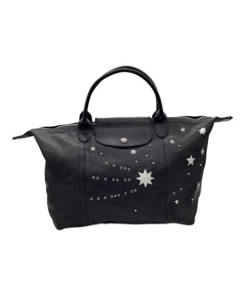 LONGCHAMP（ロンシャン）LONGCHAMP (ロンシャン) ハンドバッグ プリアージュ ブラックの古着・服飾アイテム