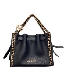 MICHAEL KORS（マイケルコース）の古着「エクセルワールド ハンドバッグ」｜ブラック