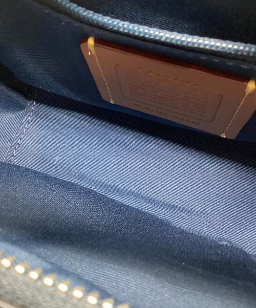 COACH（コーチ）COACH (コーチ) カルメン ワンショルダーバッグ ブルーの古着・服飾アイテム