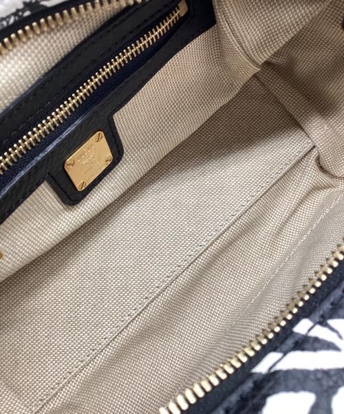MCM（エムシーエム）MCM (エムシーエム) ミニボストンバッグ ブラックの古着・服飾アイテム