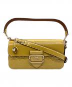 COACHコーチ）の古着「モーガンショルダーバッグ」｜イエロー