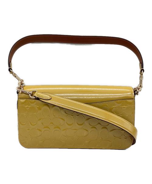 COACH（コーチ）COACH (コーチ) モーガンショルダーバッグ イエローの古着・服飾アイテム