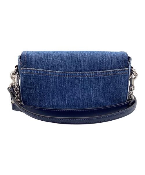 COACH（コーチ）COACH (コーチ) ヘイリーフラップ 2wayバッグ ブルーの古着・服飾アイテム