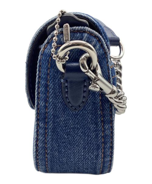 COACH（コーチ）COACH (コーチ) ヘイリーフラップ 2wayバッグ ブルーの古着・服飾アイテム