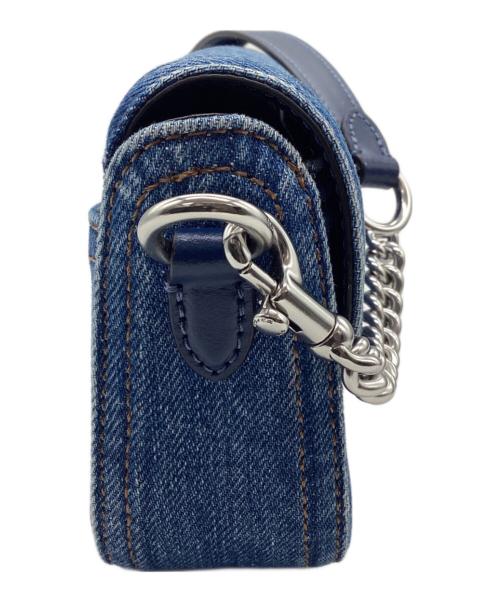 COACH（コーチ）COACH (コーチ) ヘイリーフラップ 2wayバッグ ブルーの古着・服飾アイテム