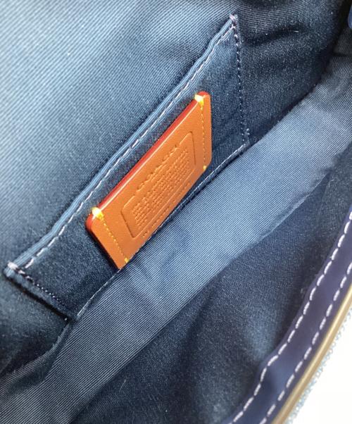 COACH（コーチ）COACH (コーチ) ヘイリーフラップ 2wayバッグ ブルーの古着・服飾アイテム