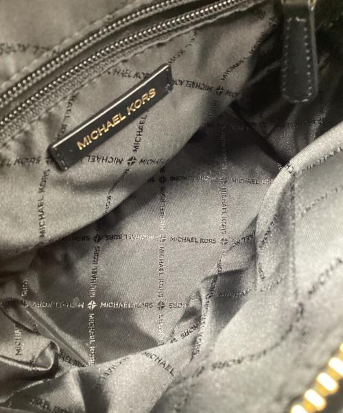 MICHAEL KORS（マイケルコース）MICHAEL KORS (マイケルコース) ハンドバッグ ブラックの古着・服飾アイテム