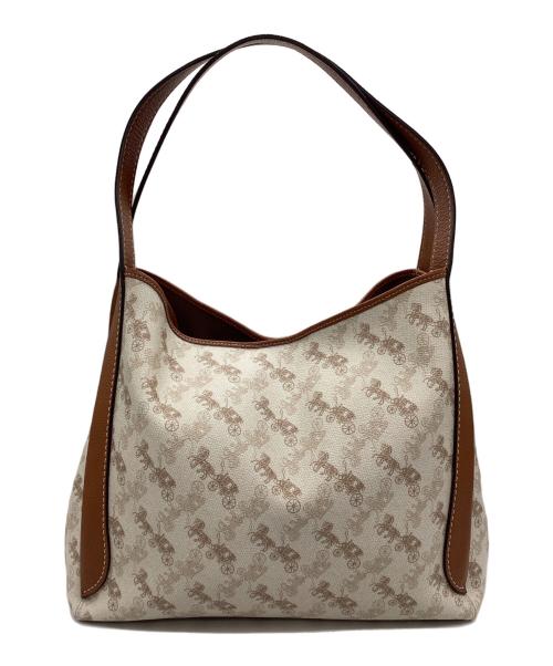 COACH（コーチ）COACH (コーチ) ハドリーホーボー ホースアンドキャリッジショルダーバッグ ベージュの古着・服飾アイテム