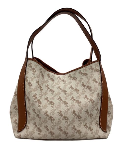 COACH（コーチ）COACH (コーチ) ハドリーホーボー ホースアンドキャリッジショルダーバッグ ベージュの古着・服飾アイテム