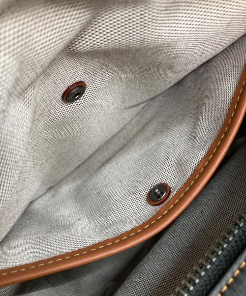 COACH（コーチ）COACH (コーチ) ローグ 25・パッチワーク ブラウン×ブラックの古着・服飾アイテム