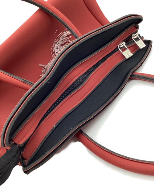 SAVE MY BAG（セーブマイバッグ）SAVE MY BAG (セーブマイバッグ) ハンドバッグ レッドの古着・服飾アイテム