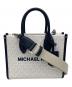 MICHAEL KORS（マイケルコース）の古着「2WAYバッグ ミレラ」｜ホワイト×ネイビー