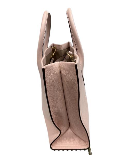 MICHAEL KORS（マイケルコース）MICHAEL KORS (マイケルコース) トートバッグ ピンクの古着・服飾アイテム