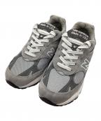 NEW BALANCEニューバランス）の古着「スニーカー USA製」｜グレー