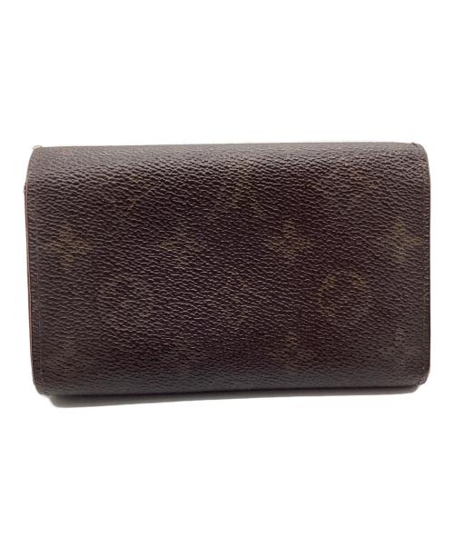LOUIS VUITTON（ルイ ヴィトン）LOUIS VUITTON (ルイ ヴィトン) ポルトモネ・ビエ・トレゾール 2つ折り財布 モノグラム ブラウンの古着・服飾アイテム