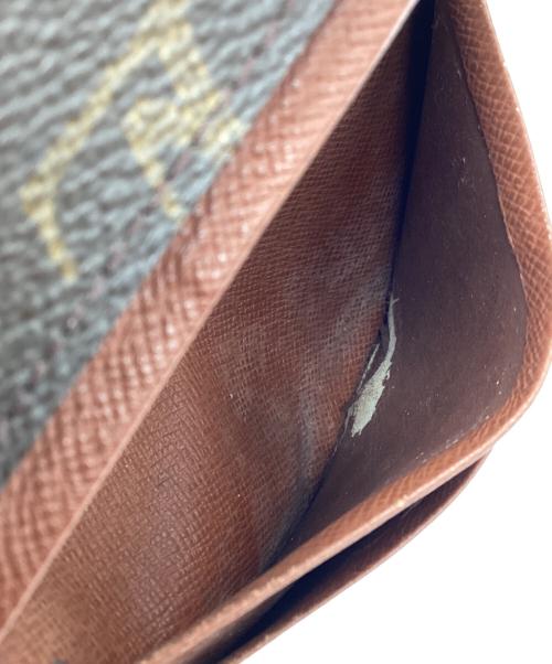 LOUIS VUITTON（ルイ ヴィトン）LOUIS VUITTON (ルイ ヴィトン) ポルトモネ・ビエ・トレゾール 2つ折り財布 モノグラム ブラウンの古着・服飾アイテム