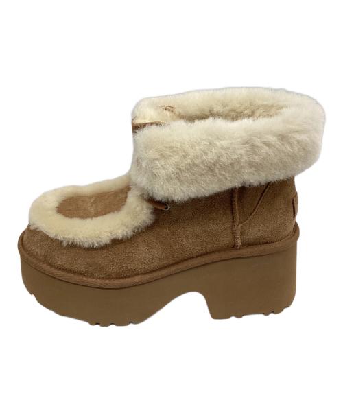 UGG（アグ）UGG (アグ) Esmee Lace Up ブラウン サイズ:SIZE 24cmの古着・服飾アイテム
