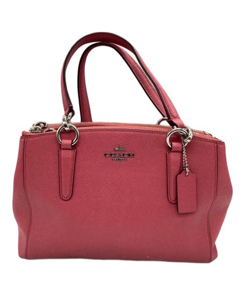 COACH（コーチ）COACH (コーチ) 2WAYバッグ ピンクの古着・服飾アイテム