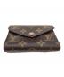 中古・古着 LOUIS VUITTON (ルイ ヴィトン) ポルトフォイユ・ヴィクトリーヌ 3つ折り財布 モノグラム：15000円