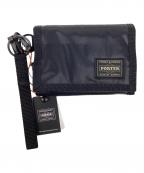 PORTERポーター）の古着「3つ折り財布 CAPSULE」｜ブラック