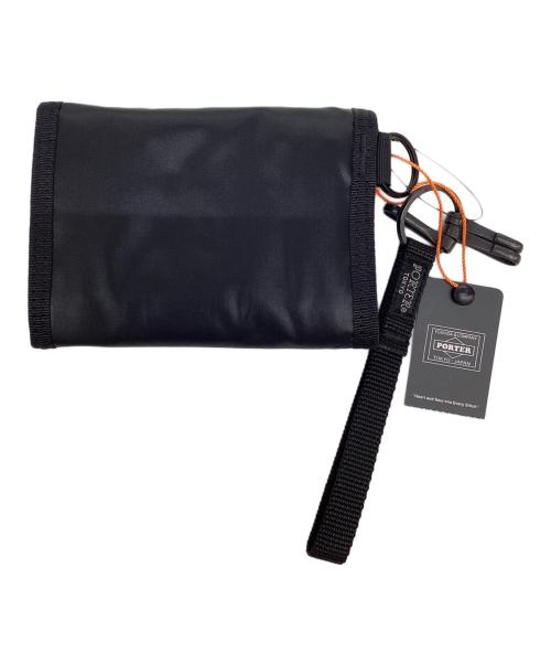 PORTER（ポーター）PORTER (ポーター) 3つ折り財布 CAPSULE ブラックの古着・服飾アイテム