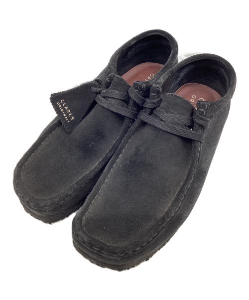 CLARKS ORIGINALS（クラークス オリジナルズ）Clarks Originals (クラークス オリジナルズ) ワラビーシューズ ブラック サイズ:SIZE 24.5cmの古着・服飾アイテム