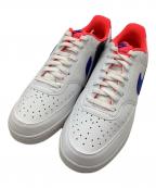 NIKEナイキ）の古着「COURT VISION LO SL」｜ホワイト×ブルー