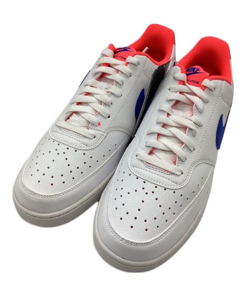 NIKE（ナイキ）NIKE (ナイキ) COURT VISION LO SL ホワイト×ブルー サイズ:SIZE 28cmの古着・服飾アイテム