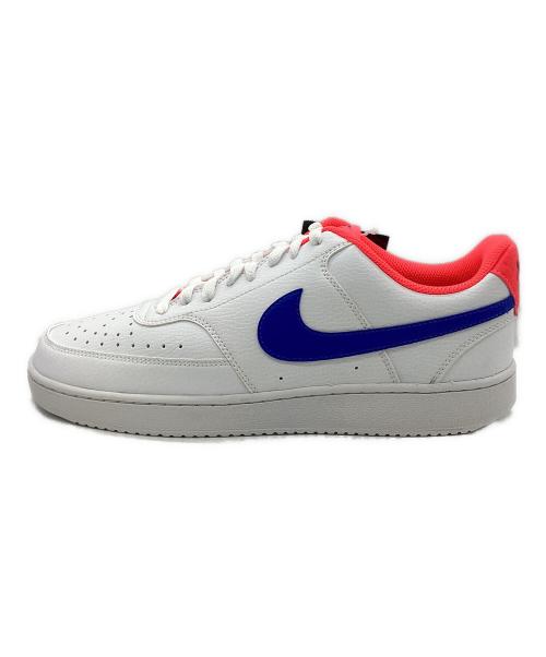 NIKE（ナイキ）NIKE (ナイキ) COURT VISION LO SL ホワイト×ブルー サイズ:SIZE 28cmの古着・服飾アイテム