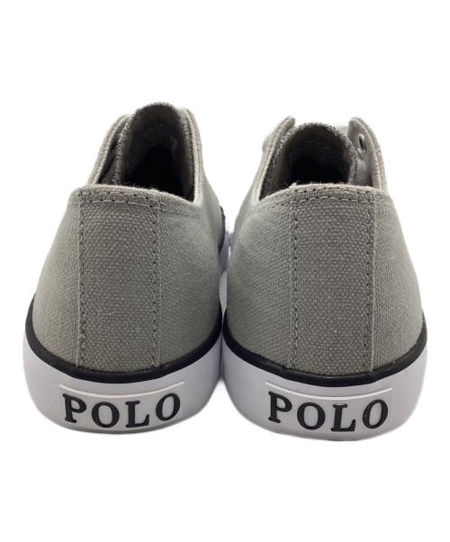 POLO RALPH LAUREN（ポロ・ラルフローレン）POLO RALPH LAUREN (ポロ・ラルフローレン) ローカットスニーカー グレー サイズ:SIZE 24cmの古着・服飾アイテム