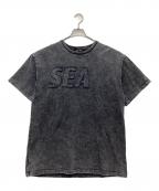 WIND AND SEAウィンダンシー）の古着「半袖カットソー」｜ダークグレー