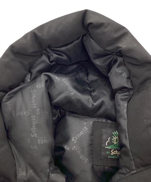 Schott（ショット）Schott (ショット) 2TONE SNORKEL DOWN PARKA ダウンジャケット ブラック サイズ:SIZE Lの古着・服飾アイテム